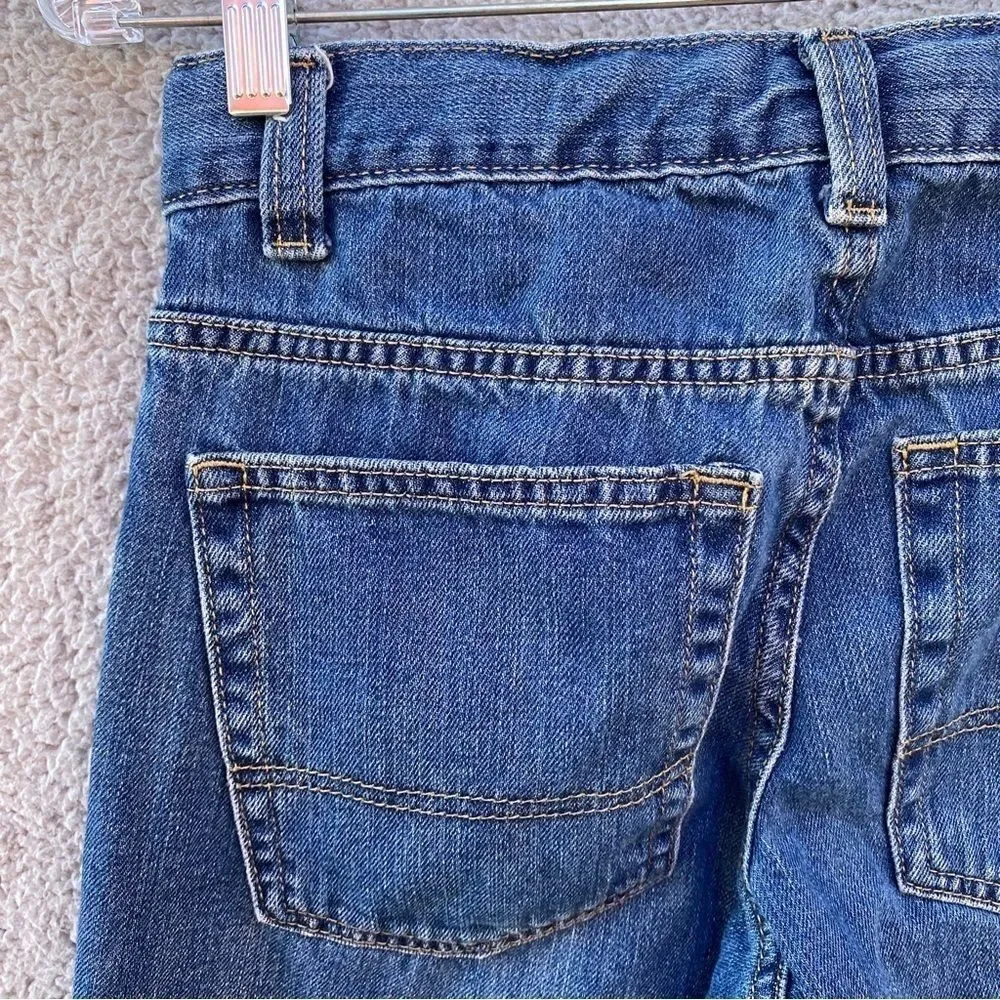 Old Navy Kids Loose Ample Lennon Wide Leg Adjustable Jeans Sz 14